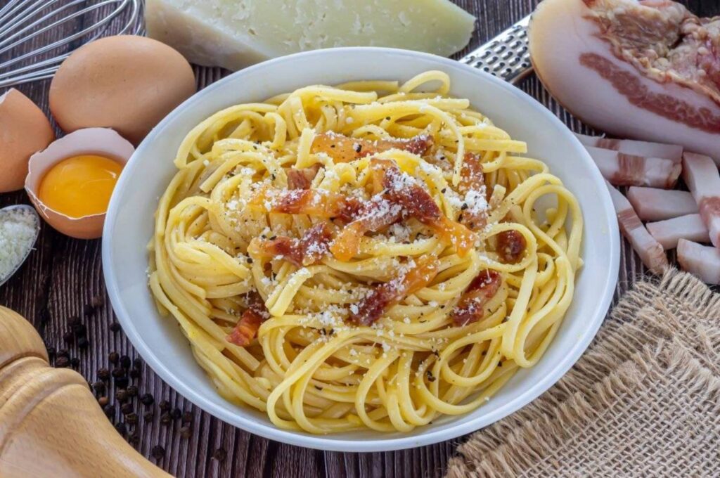 Salsa carbonara autentica